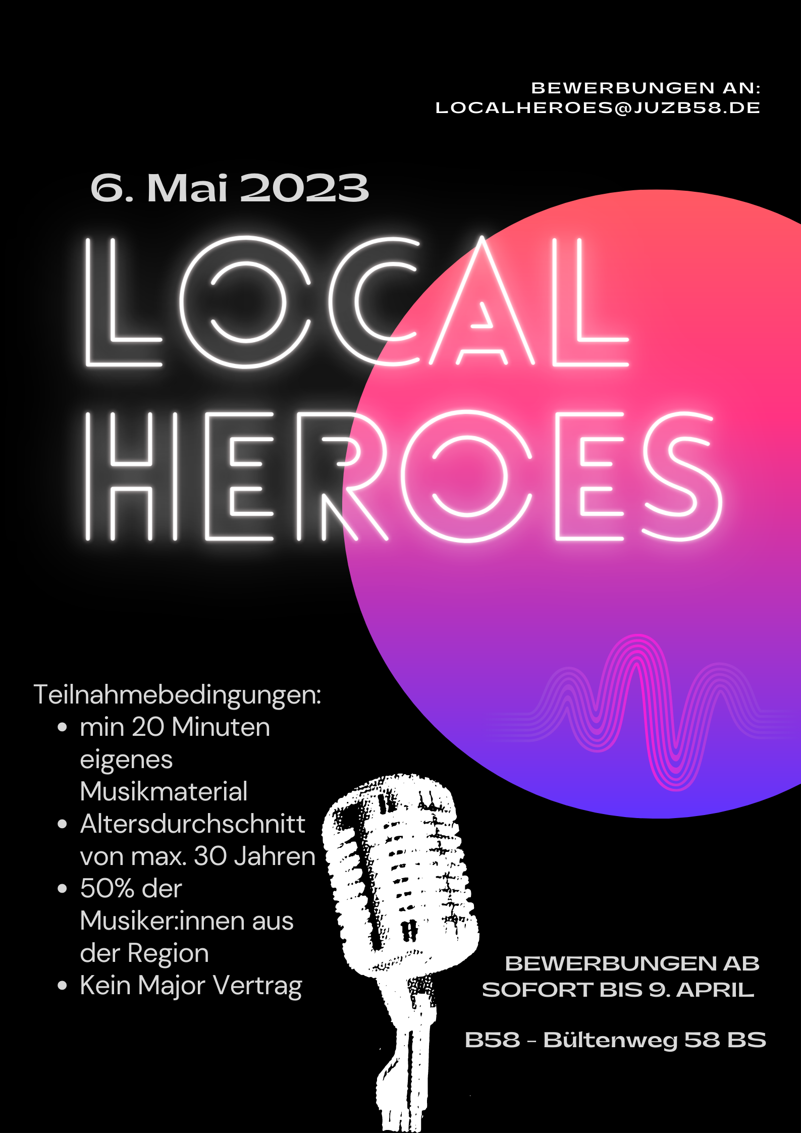 Local Heroes spiderweb 2023